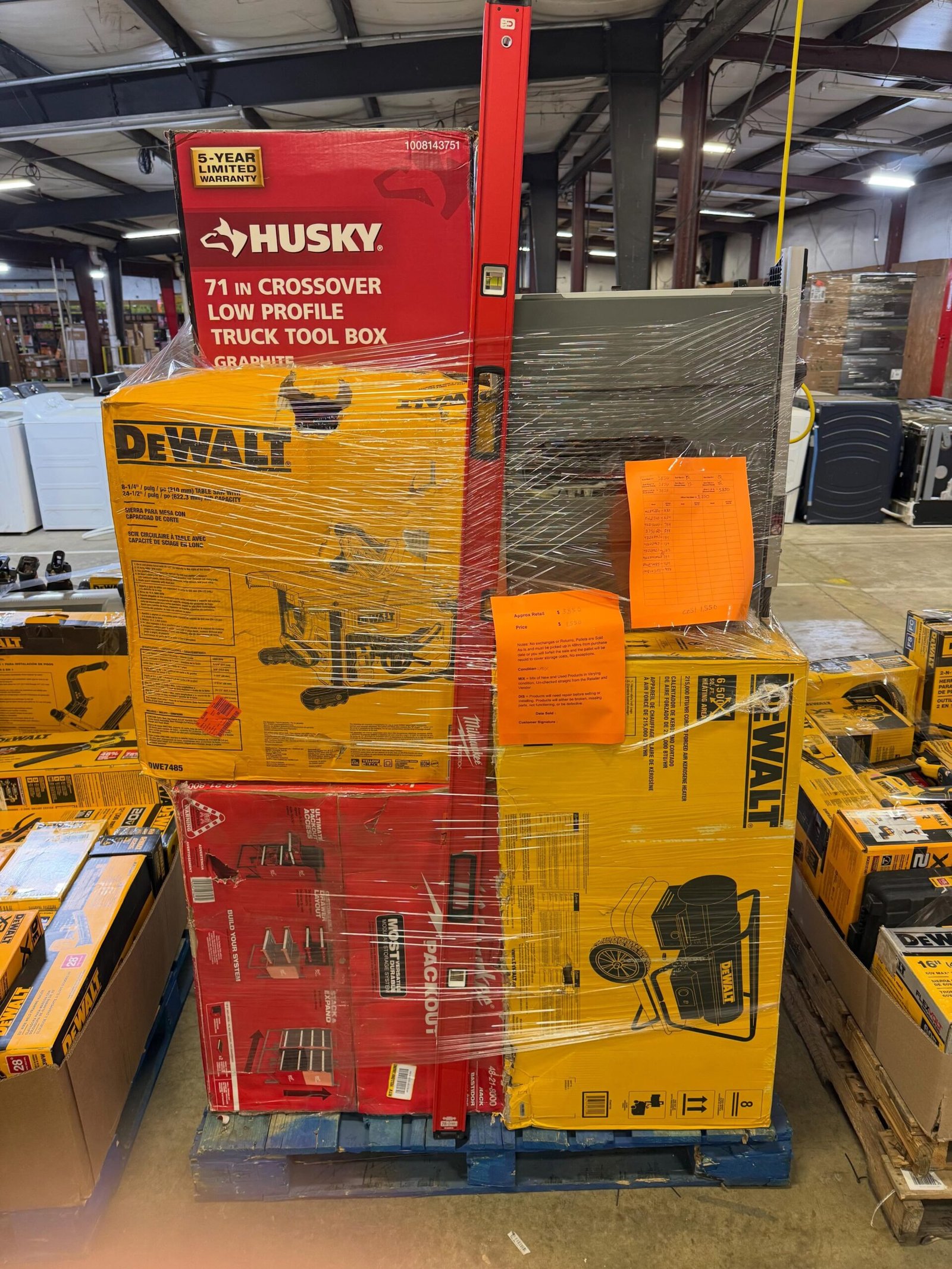 Dewalt hand tools pallet - Image 2