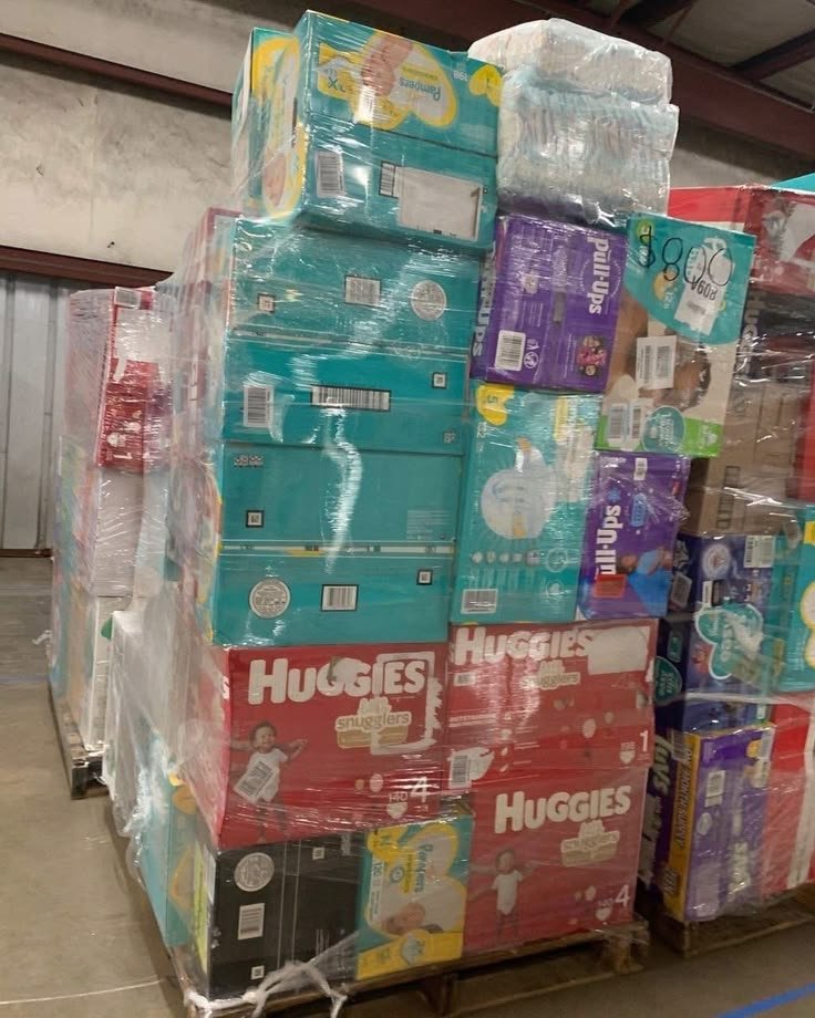 Wholesale Baby Diapers Pallets - Image 2