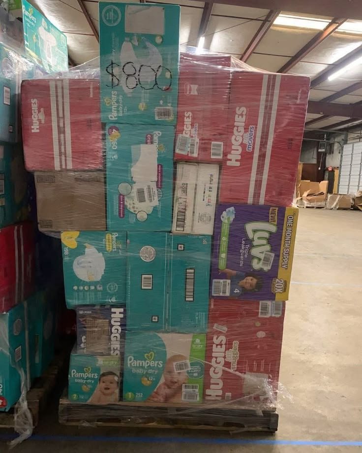 Wholesale Baby Diapers Pallets - Image 3