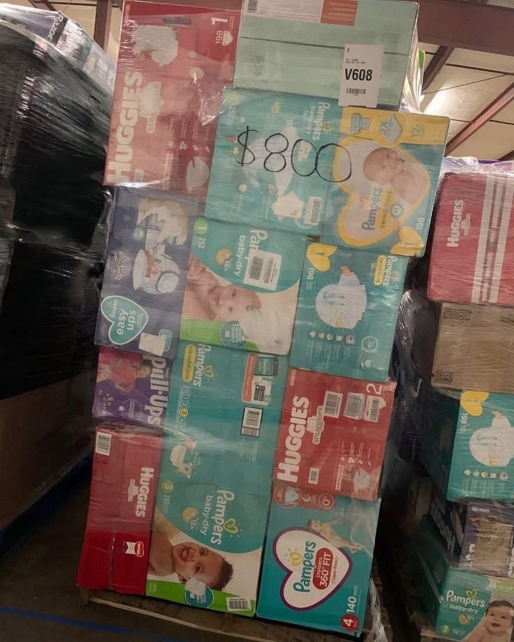 Wholesale Baby Diapers Pallets - Image 4