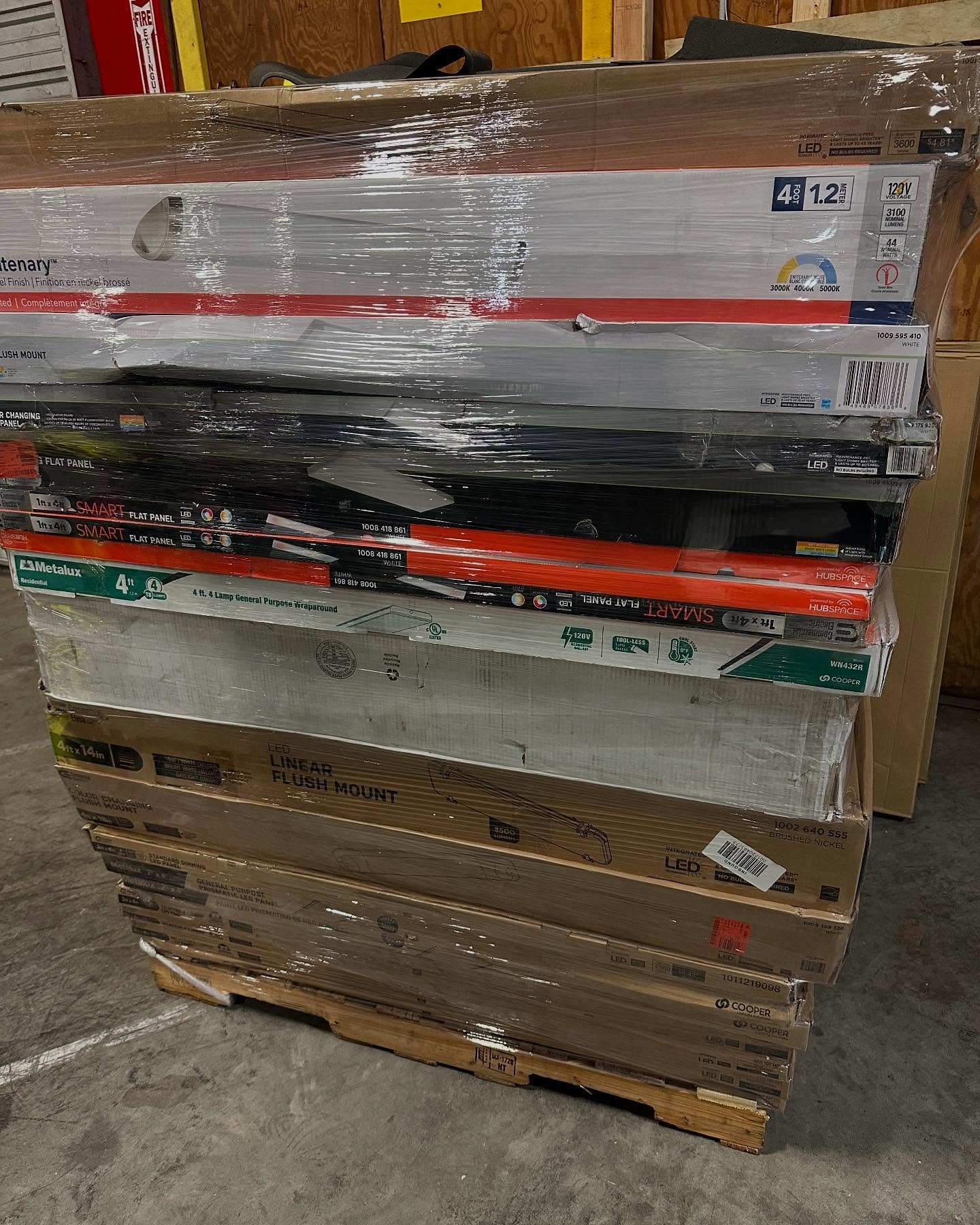 Lighting liquidation pallets - Image 2