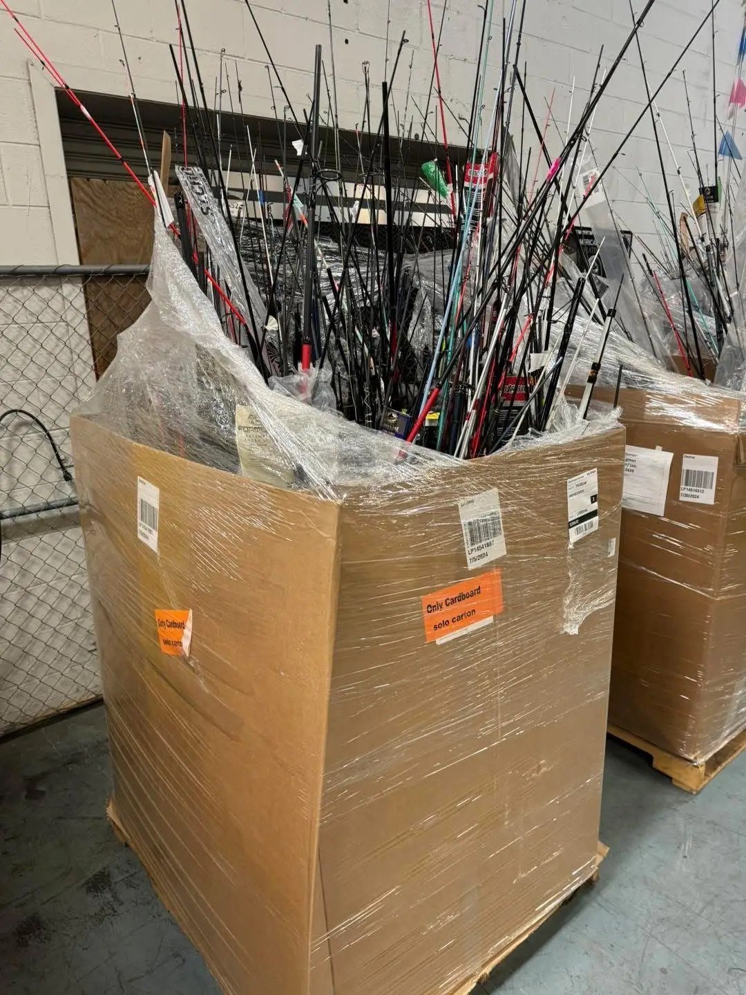 Fishing Equipment Pallet