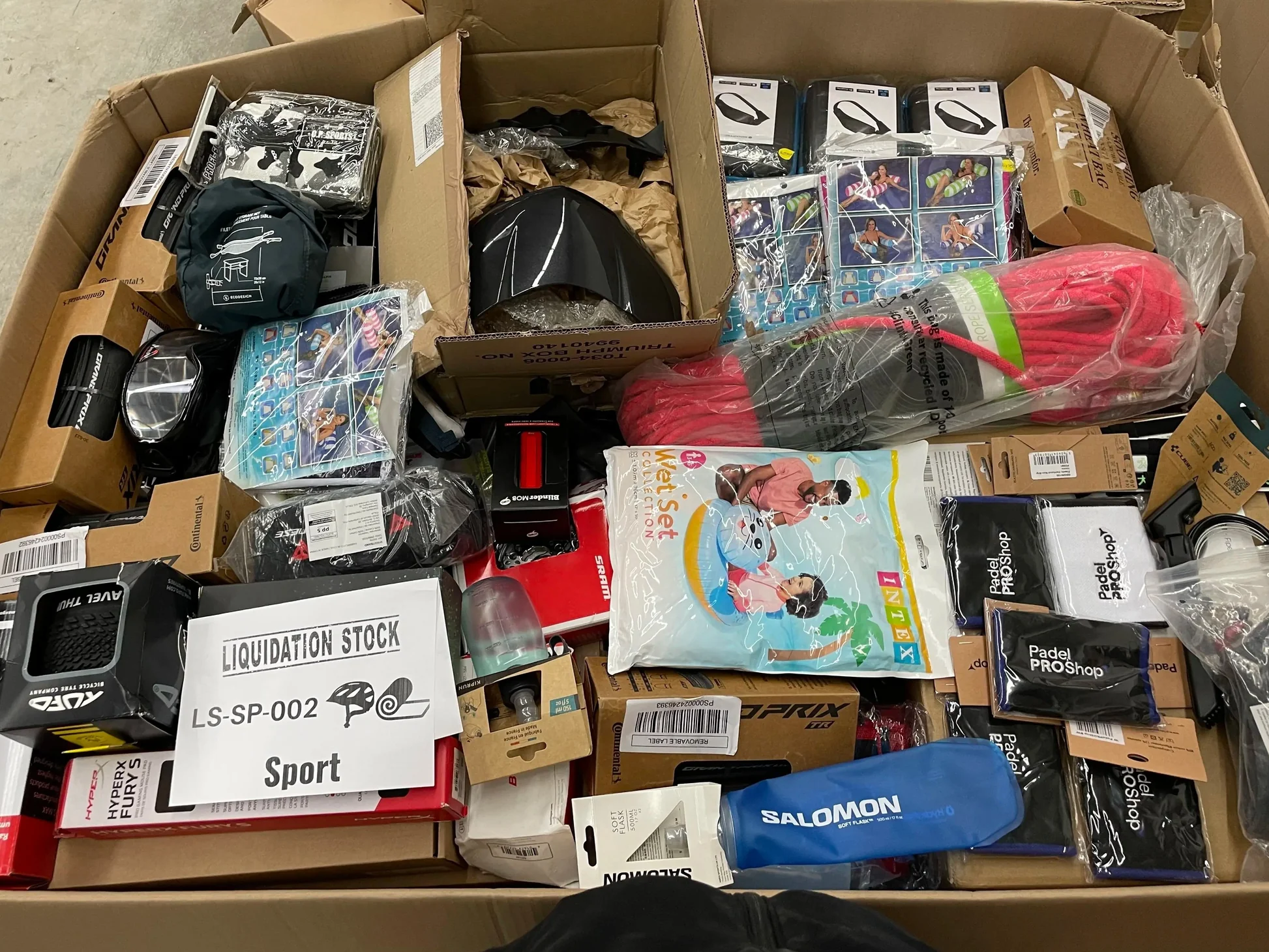 Sport equipment pallet for sale