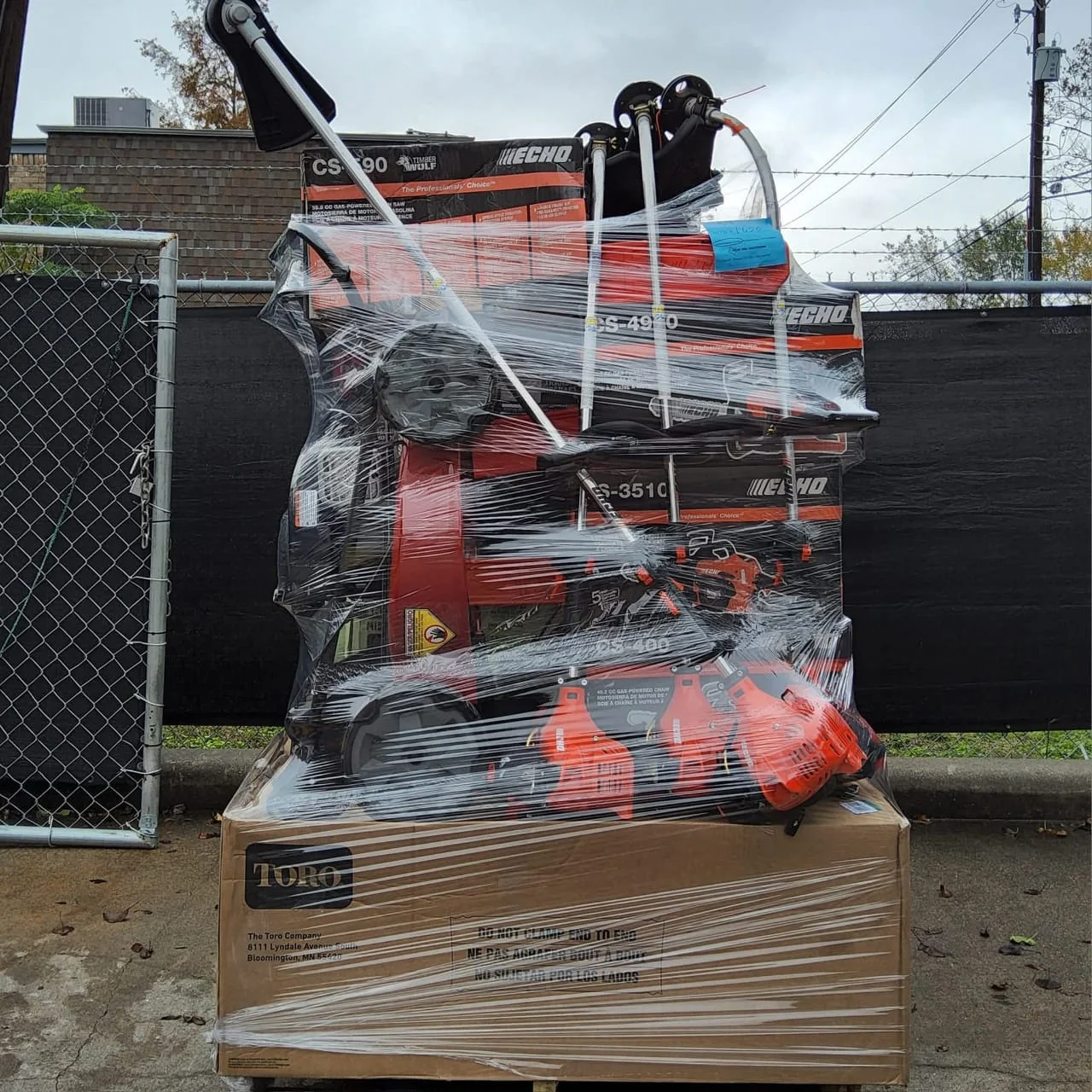 Toro mower pallets wholesale