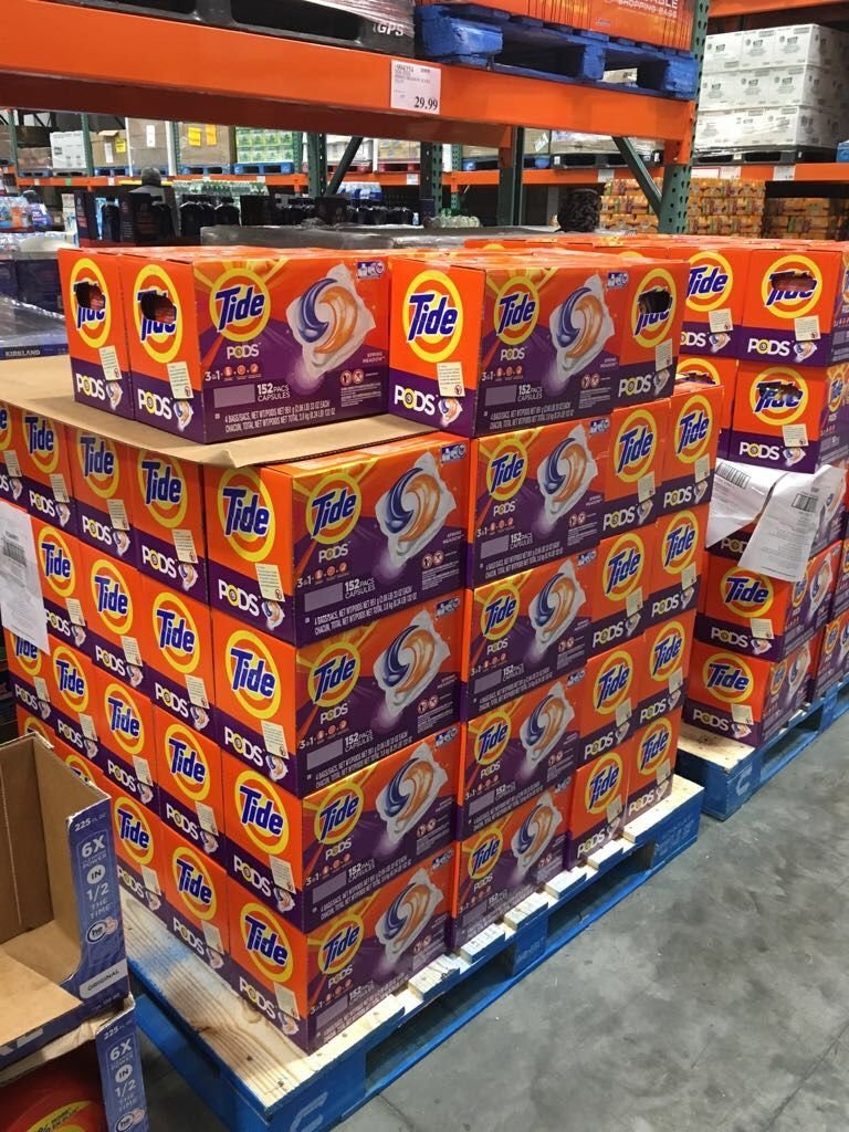 Wholesale Laundry Detergent Pallets