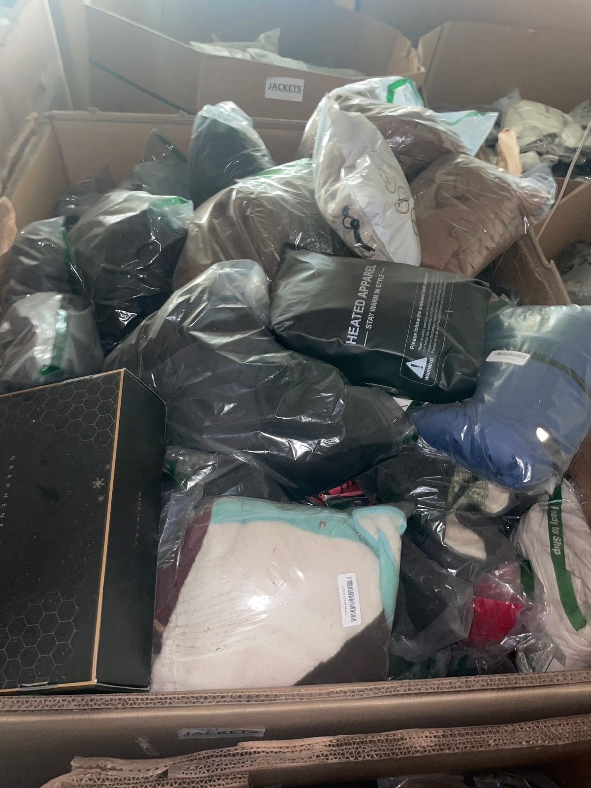 Winter clothing Liquidation Pallet