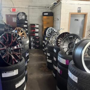 Tires and rims pallet for sale