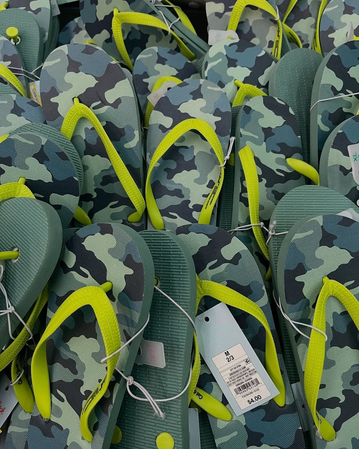 Flip Flops Pallets Wholesale