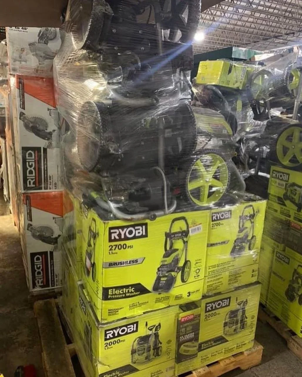 RYOBI pressure washer pallets - Image 4
