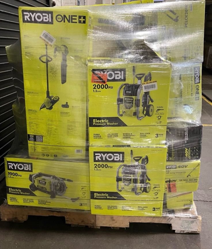 RYOBI pressure washer pallets - Image 6